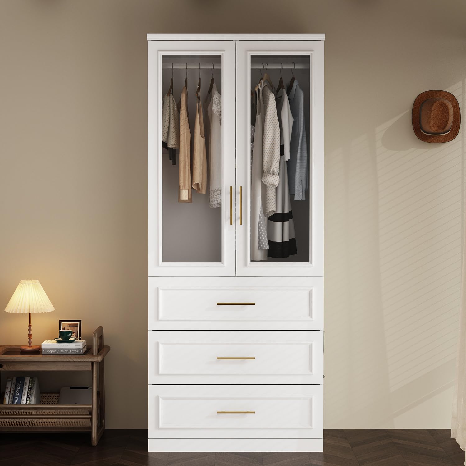 Modern Wooden Wardrobe