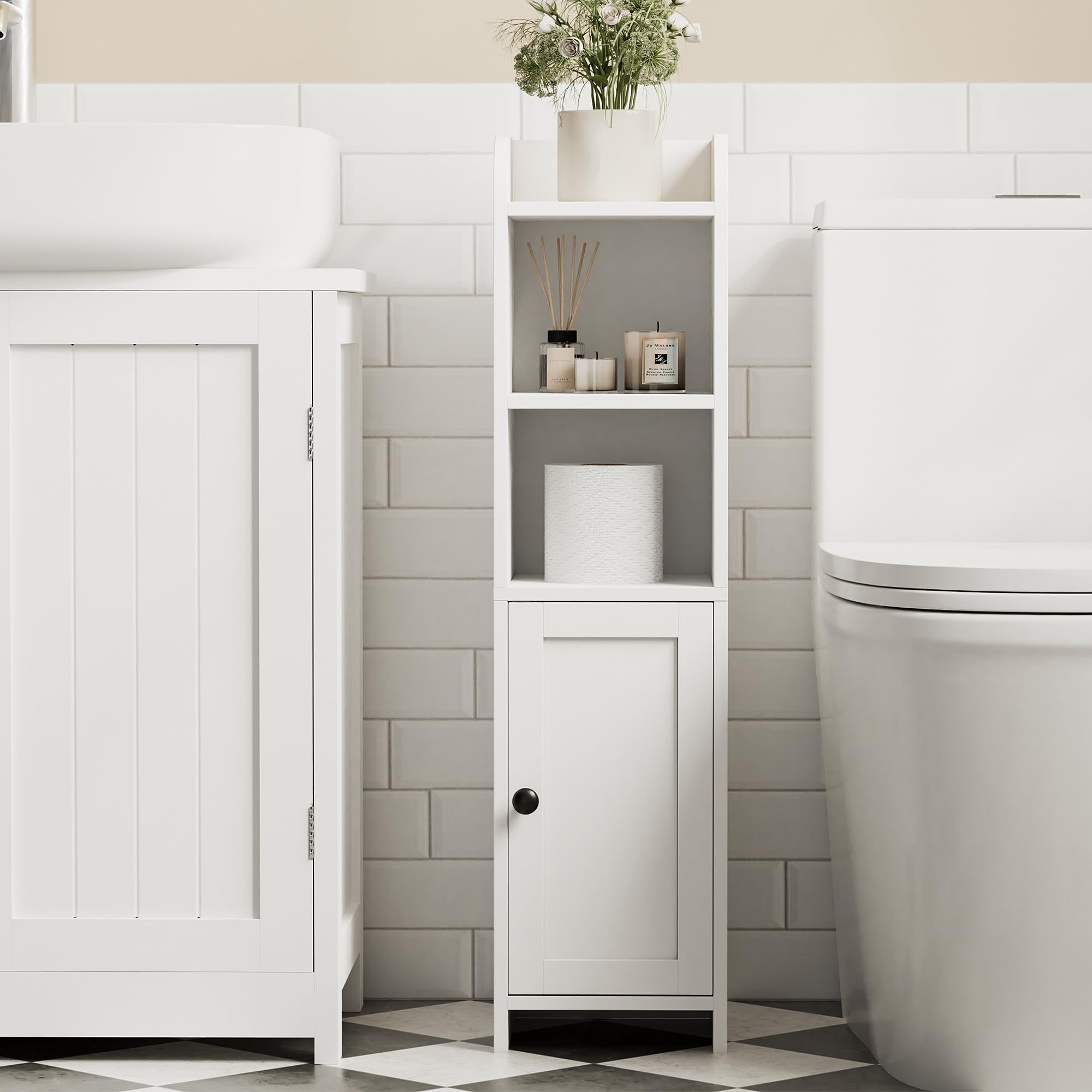  Small Bathroom Storage Corner