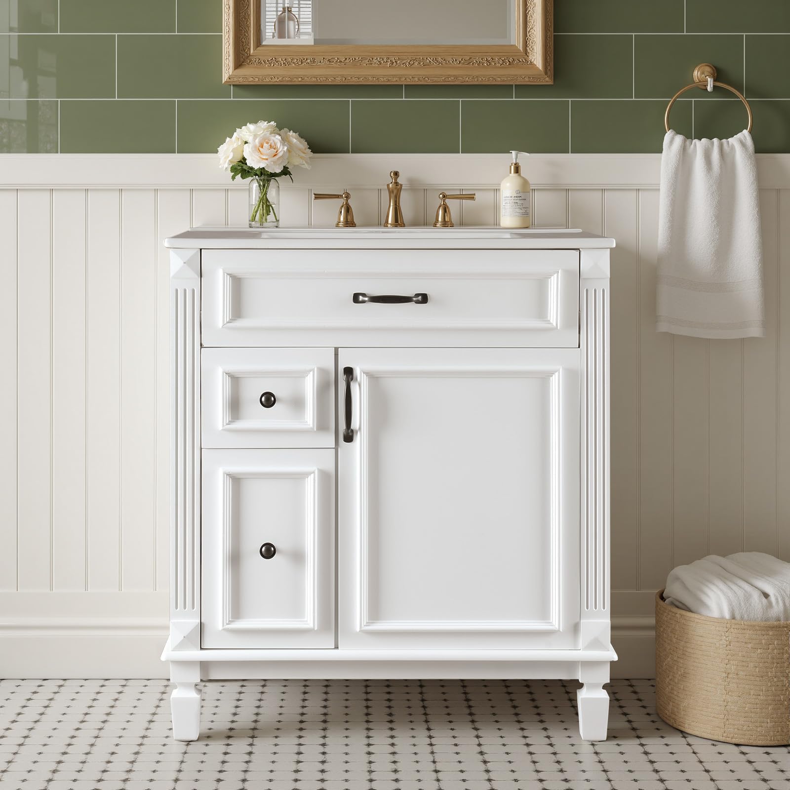 Freestanding Bathroom Storage Cabinet