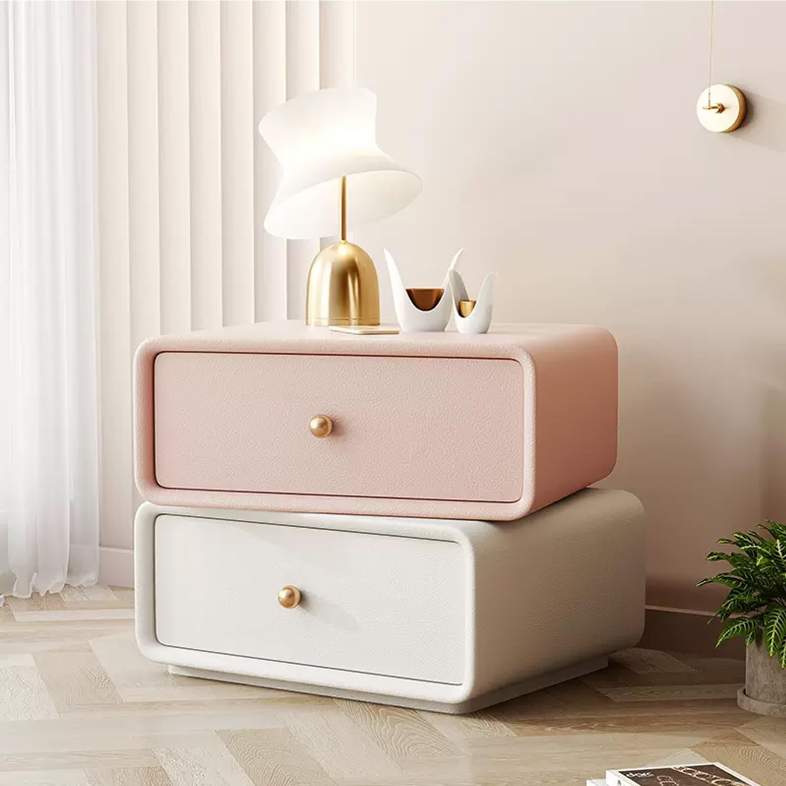 Solid Wood Nightstand