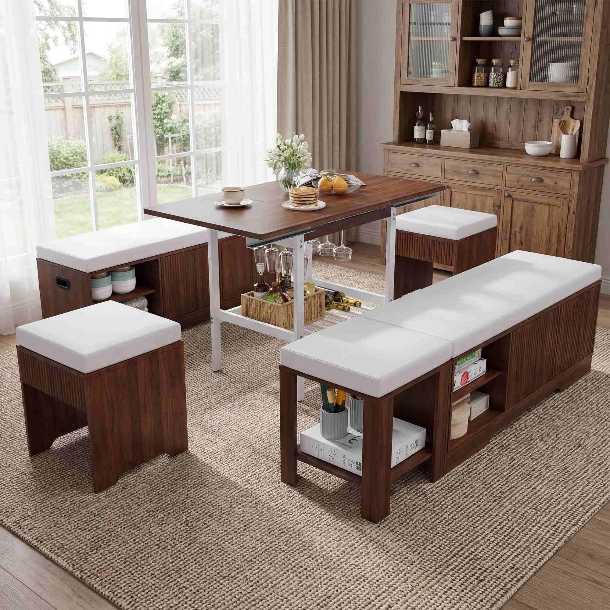 Breakfast Nook Table Set