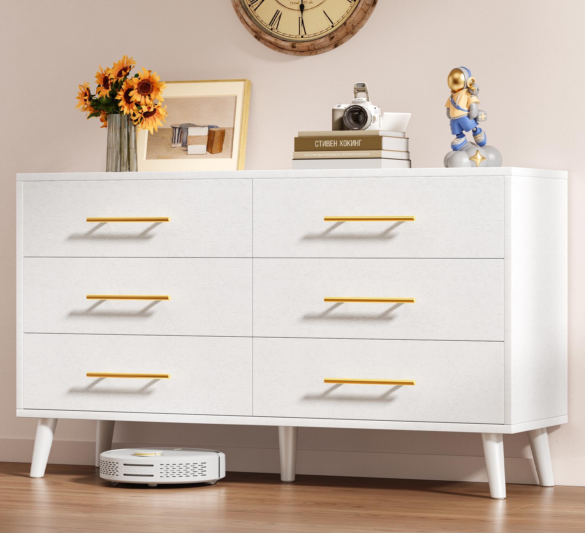  6 Drawer Dresser for Bedroom