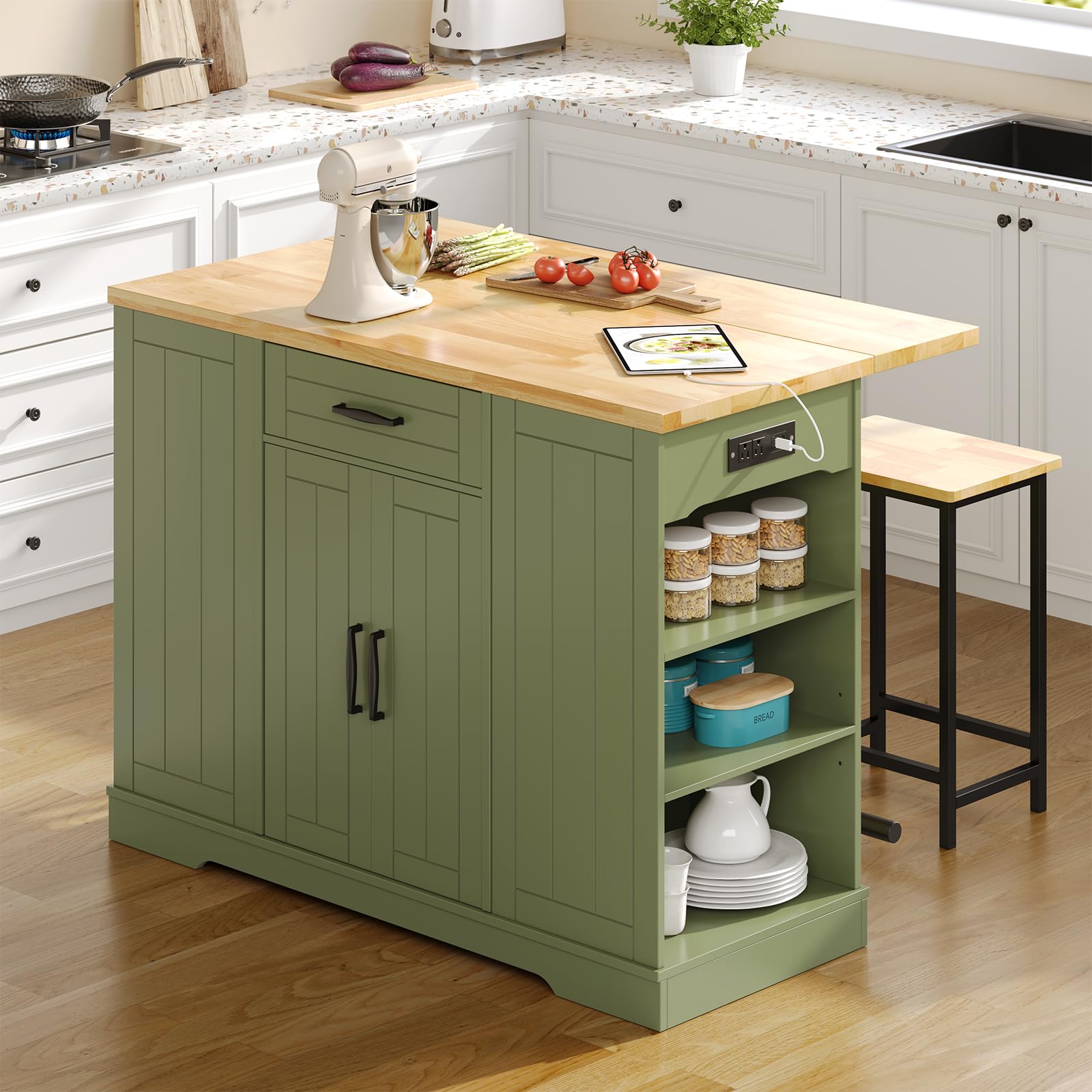  Kitchen Island with Seating