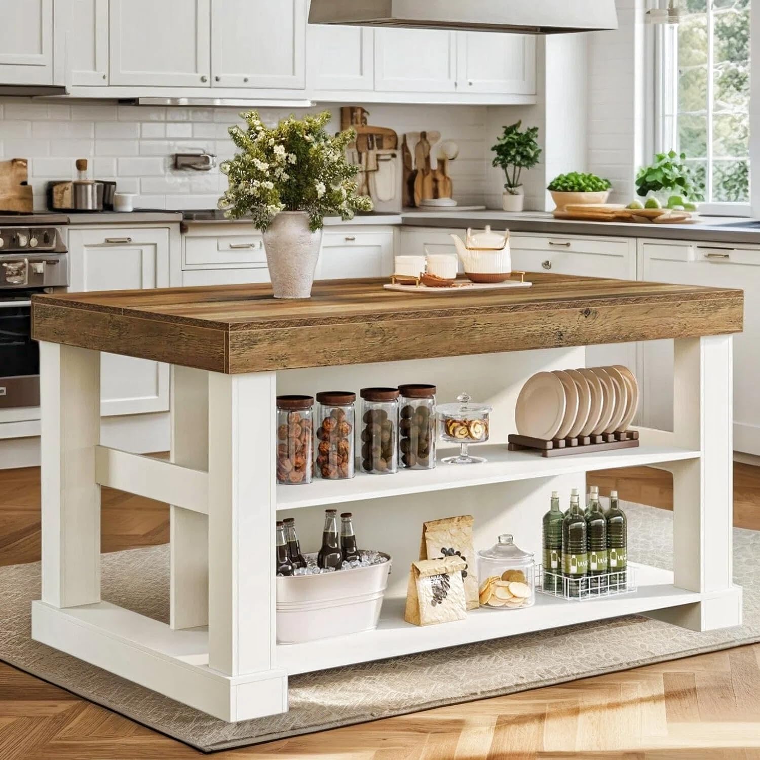 Kitchen Island with Storage