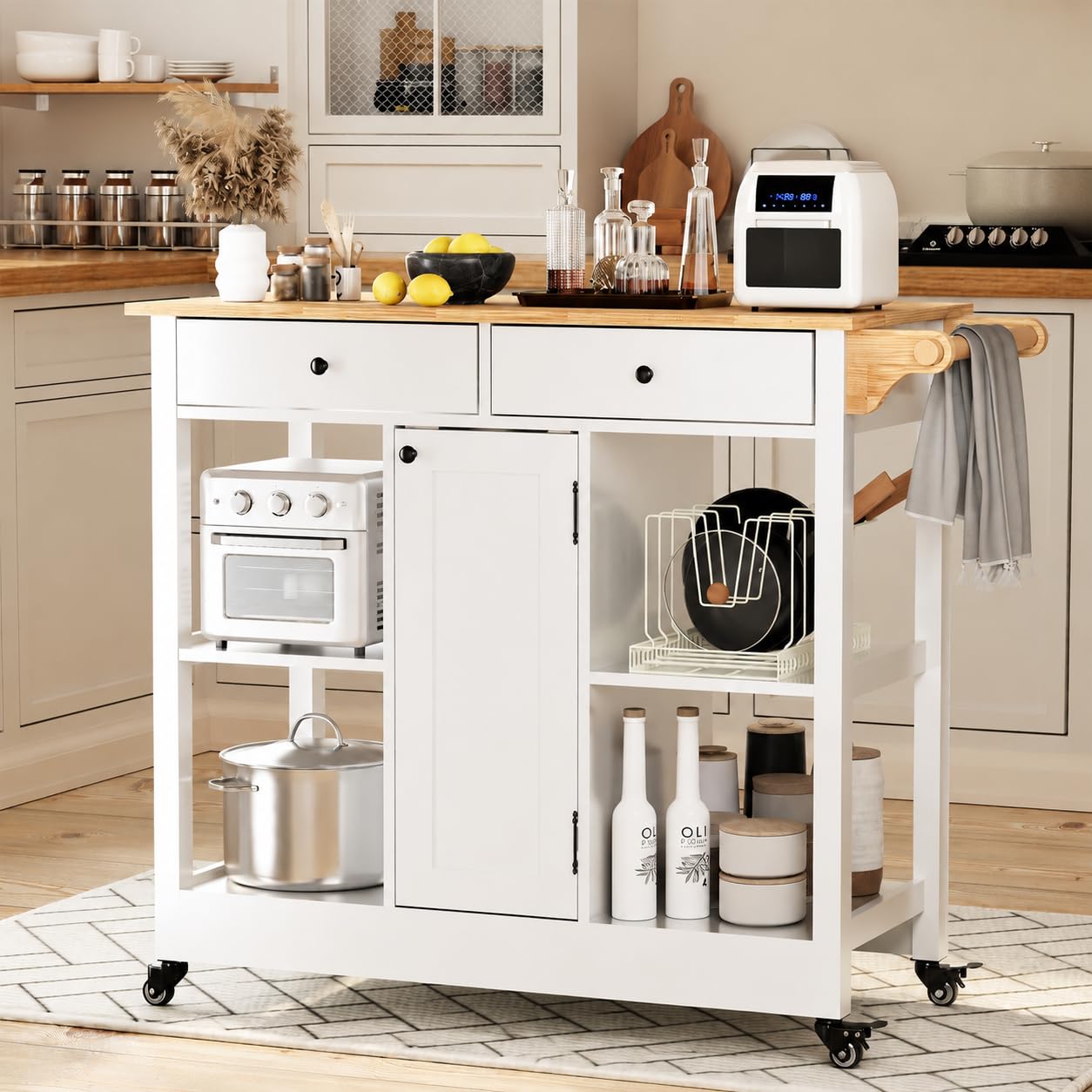 Kitchen Island with Storage