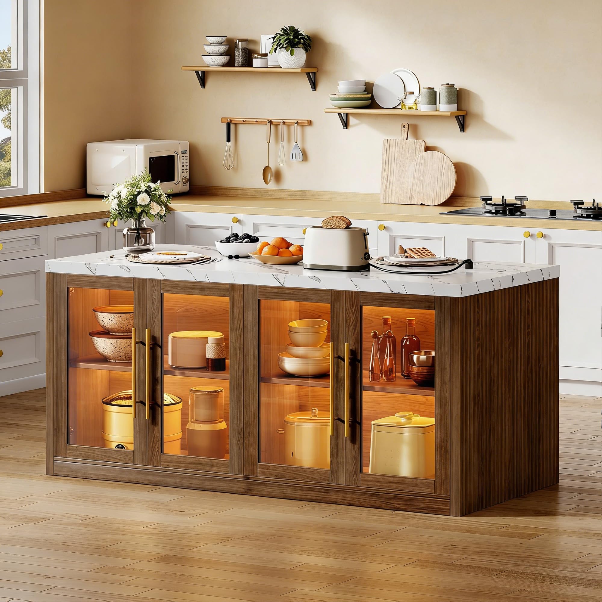 Kitchen Island with Storage