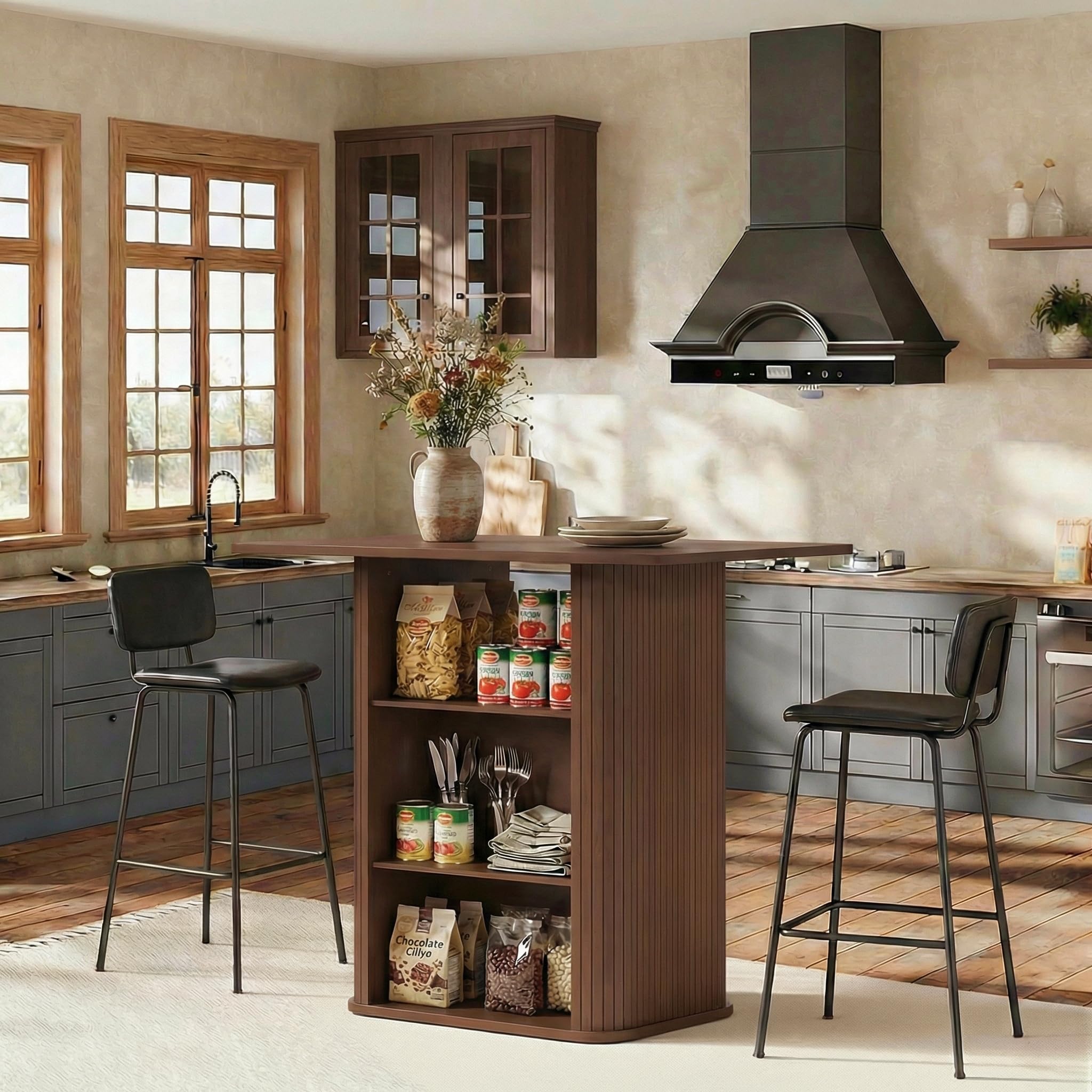 Kitchen Island with Storage