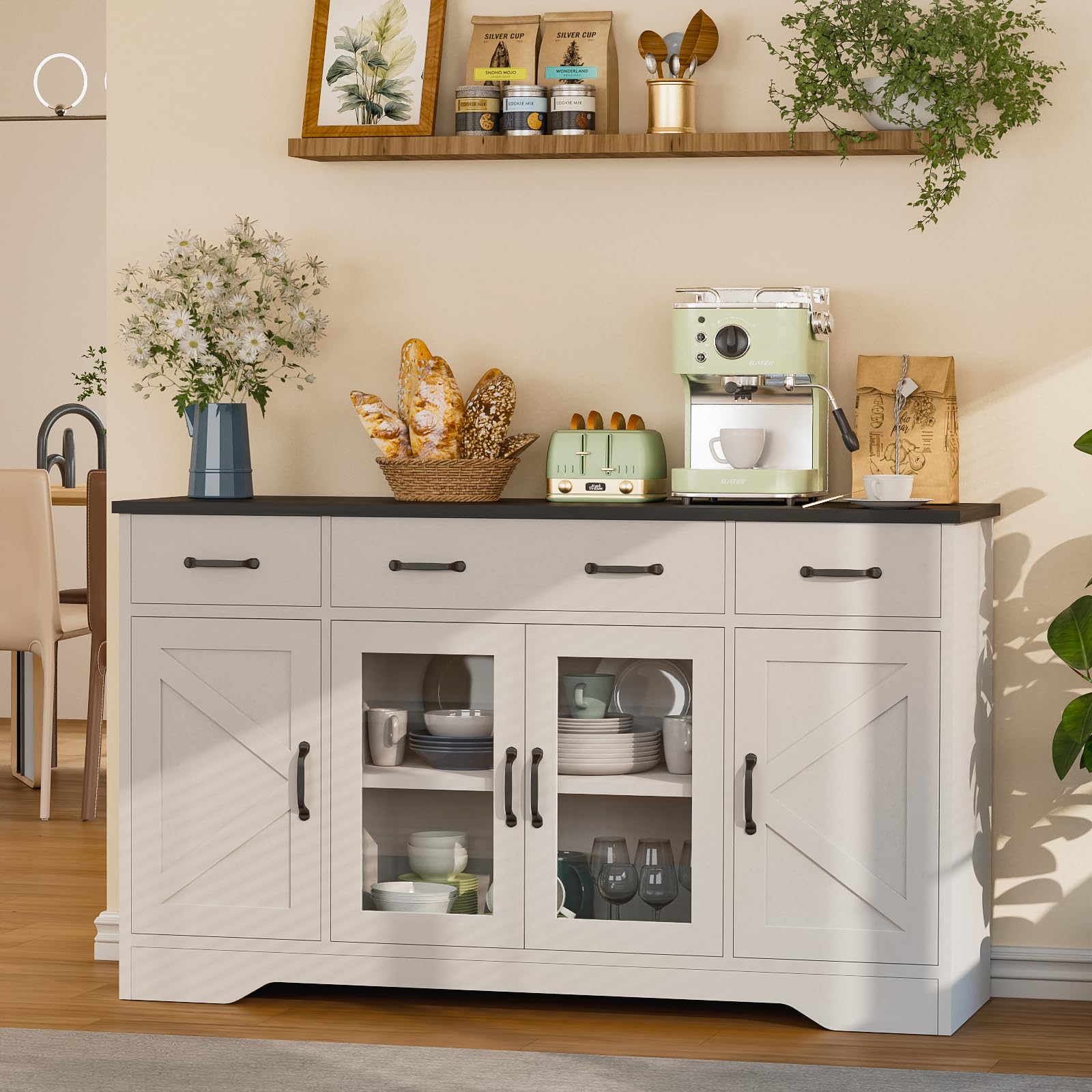 Sideboard Buffet Cabinet with Storage