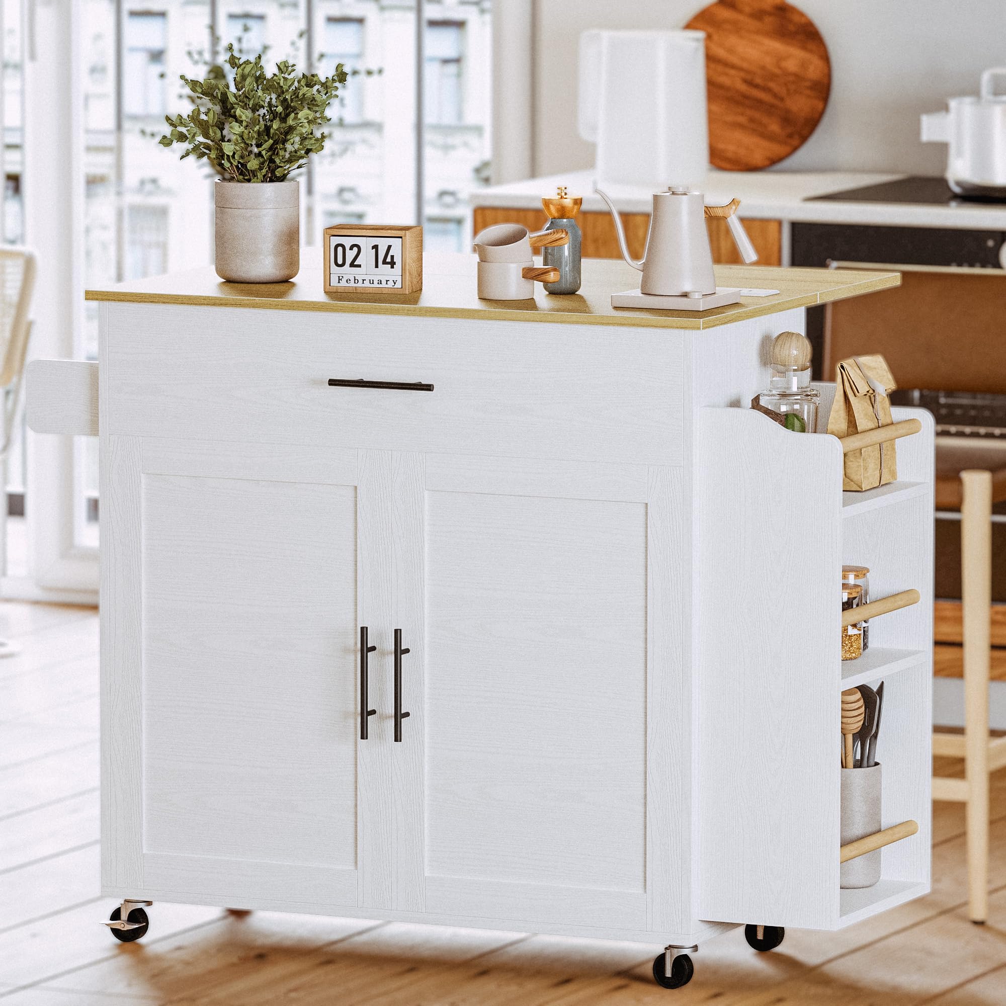 Kitchen Island with Storage