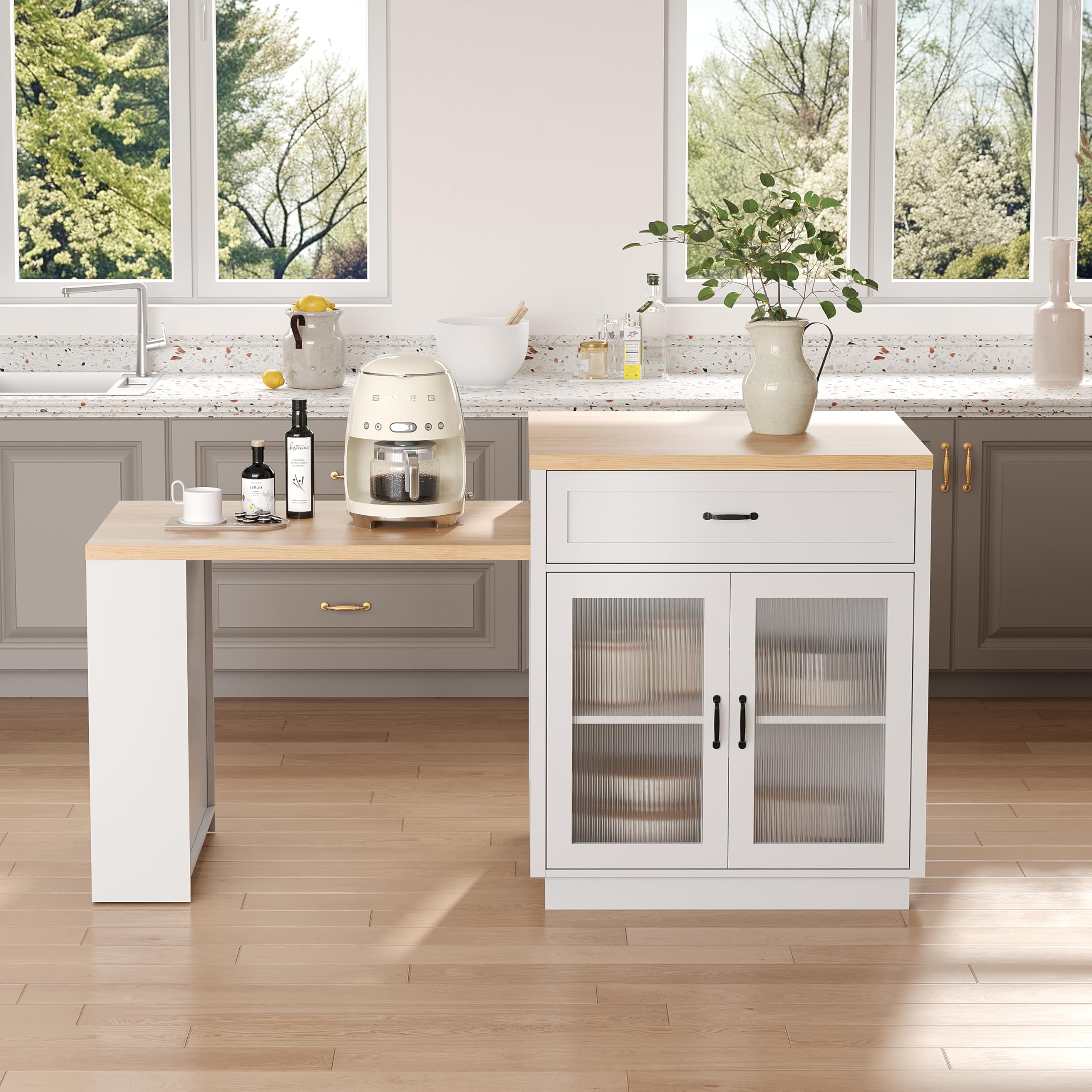 73 Inch Kitchen Island Cabinet