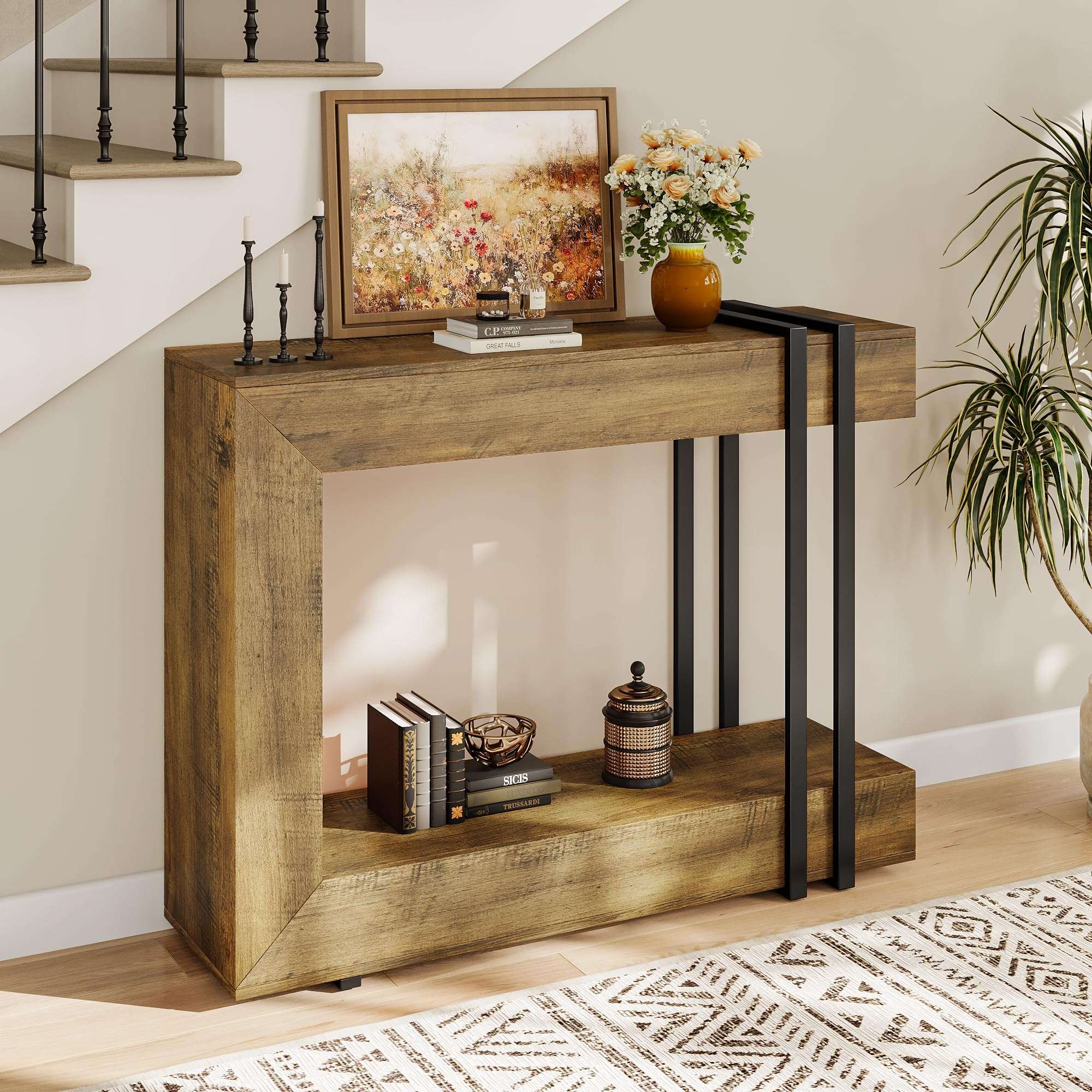 Console Table Behind Couch
