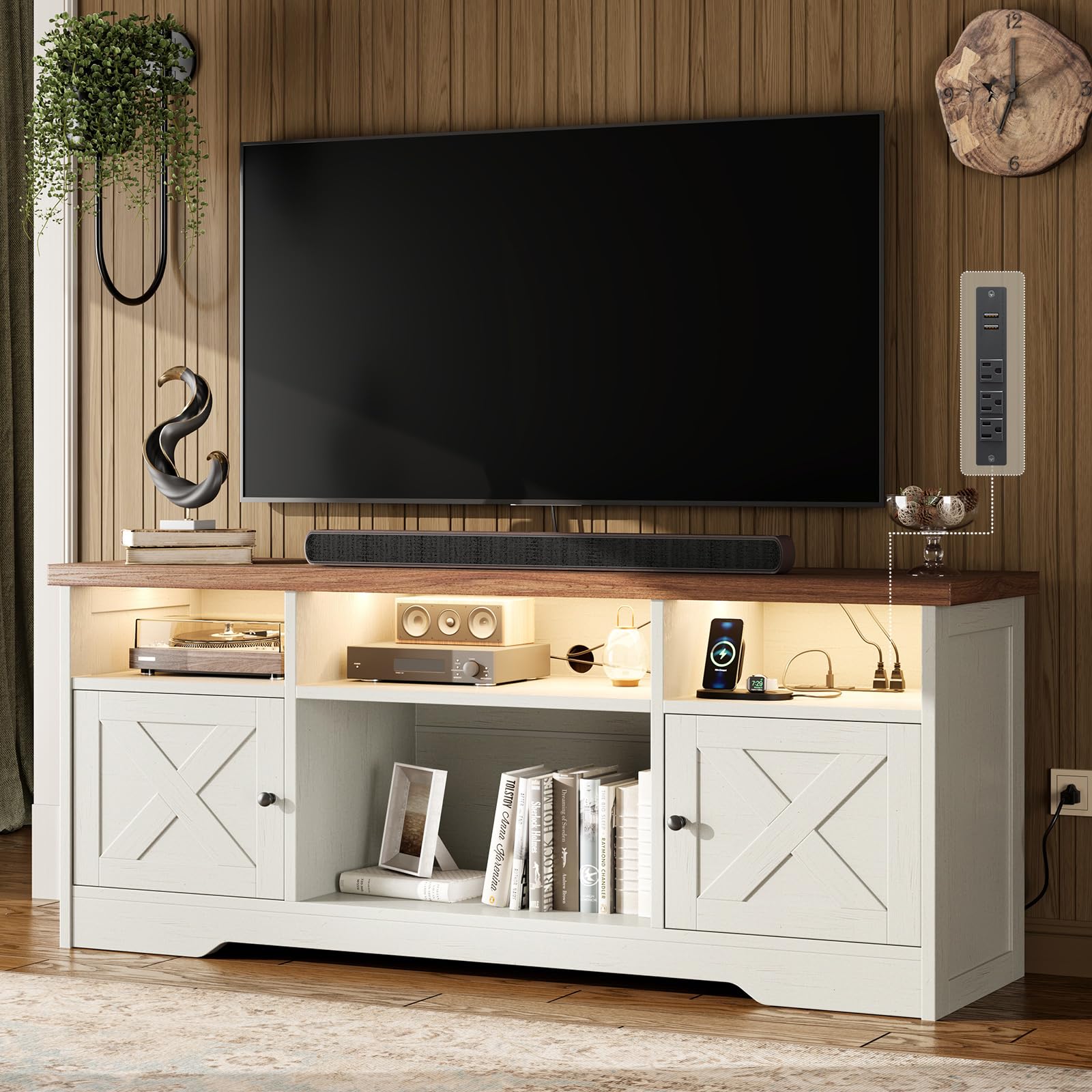 TV Stand for 65 Inch TV