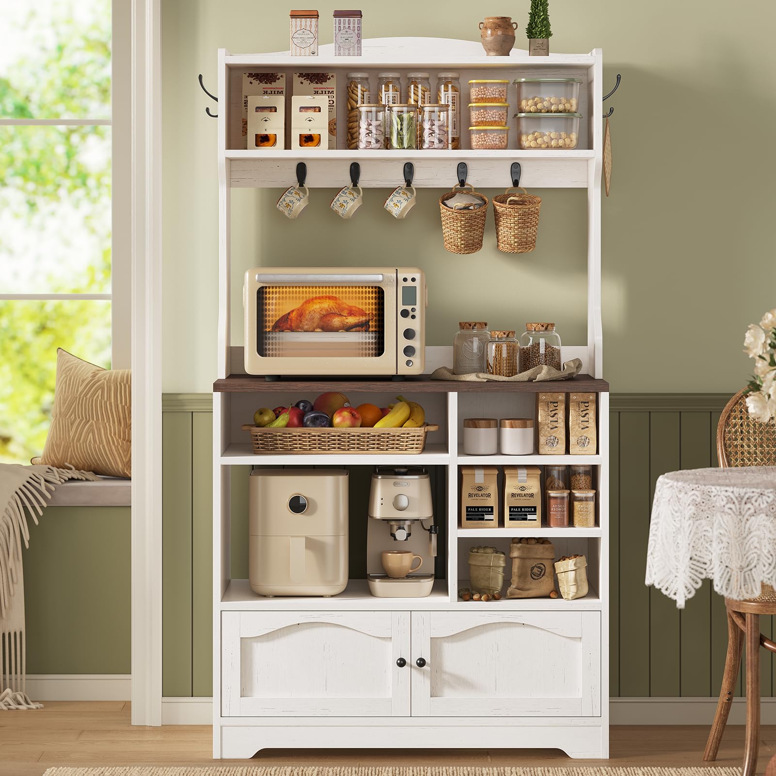 31.5 inch Farmhouse Coffee Bar Cabinet